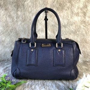 Burberry Heritage Grain Gladstone Leather Bag